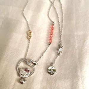 Sanrio Swarovski Hello Kitty Sweet Apple Necklace - LIMITED EDITION RARE